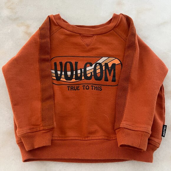 Volcom Baby Long Sleeve Sweatshirt Size 18 Months - Picture 1 of 4